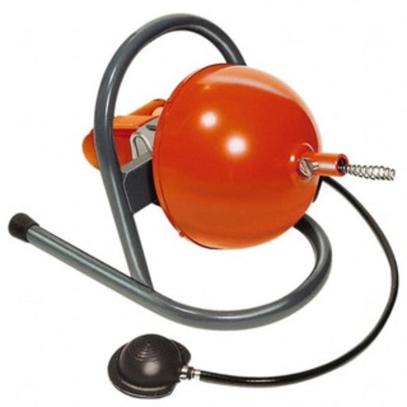 General Pipe Cleaners Electric Battery Drain Cleaning Machine For 1-1/2 to 2 Pipe, 50 ft. Cable H-LMB – 36892743
