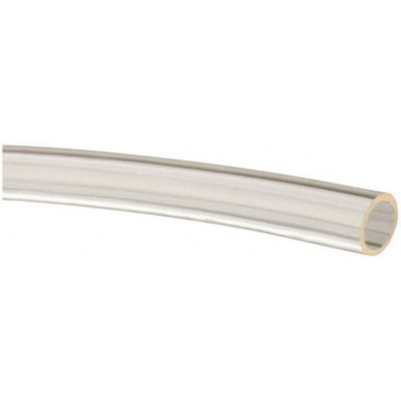 Made in USA 1/4 ID x 5/16 OD, 1/32 Wall Thickness, Cut to Length (100 ft. Standard Length) Ester Urethane Tube Natural, 50 Max psi, 85 Shore A Hardness 39006 – 74205550