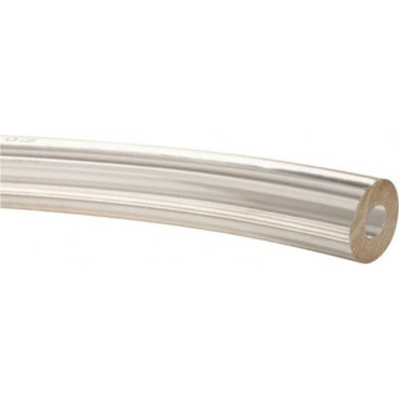 Made in USA 1/4 ID x 5/8 OD, 3/16 Wall Thickness, Cut to Length (50 ft. Standard Length) Tygon Tube Clear, 50 Max psi, 40 Hardness 547348 – 48523013