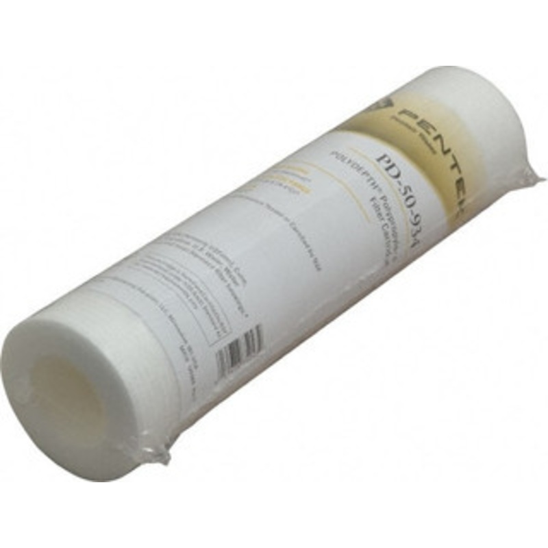 Pentair 2-1/2 OD, 50, Polypropylene Thermal Bonded Cartridge Filter 9.88 Long, Reduces Sediments 155752-43 – 09408121
