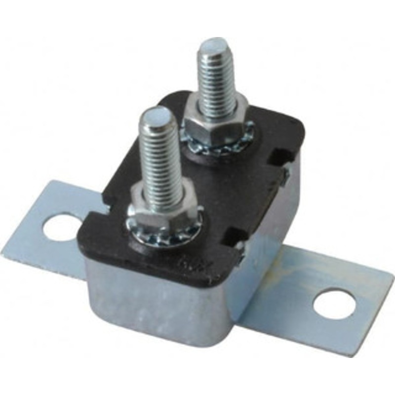 Value Collection 30 Amp Automotive Heavy Duty Stud Terminal Circuit Breaker Crosswise Bracket Mount, 1.259 Long x 0.838 Wide 0.652 High CB130-30 – 65139792