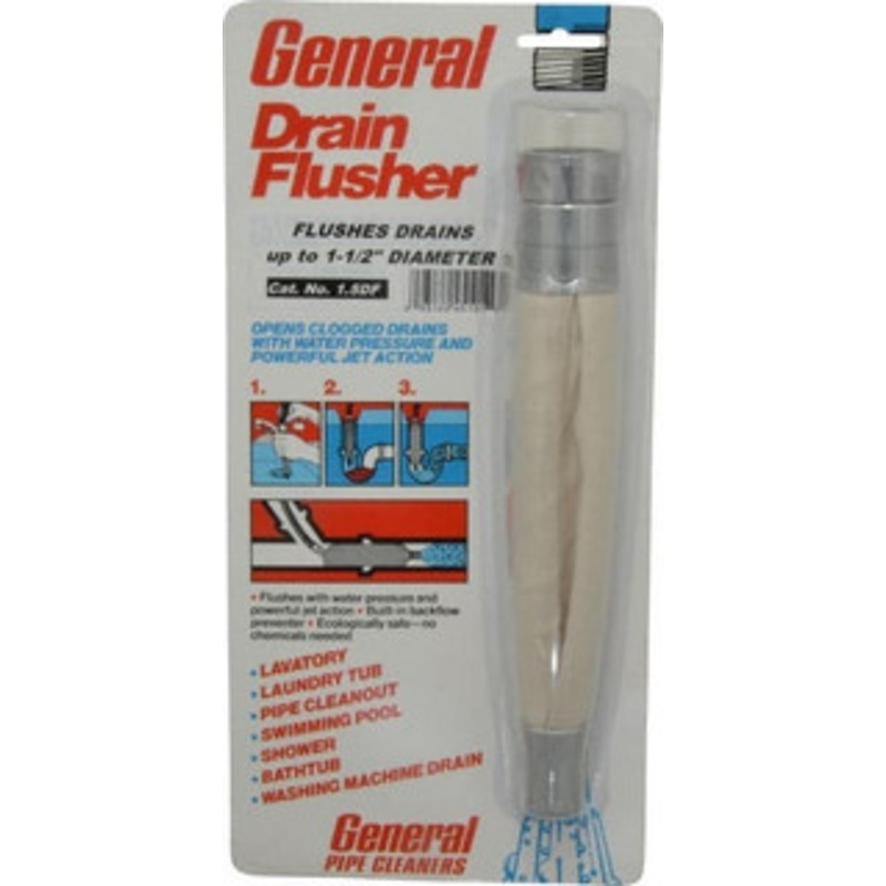 General Pipe Cleaners Water-Pressure Flush Bags, For Maximum Pipe Size: 1-1/2 (Inch), Material: Canvas 1.5DF – 36893469