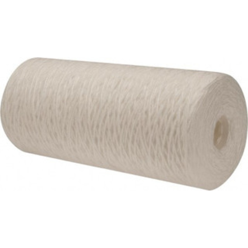 Pentair 4-1/2 OD, 25, Polypropylene String-Wound Cartridge Filter 9-7/8 Long, Reduces Sediments 355216-43 – 07606700