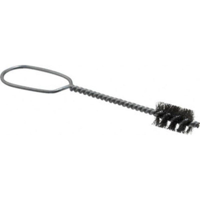 Schaefer Brush 11/16 Inch Actual Brush Diameter, 1/2 Inch Inside Diameter, Carbon Steel, Plumbing, Hand Fitting and Cleaning Brush 5/8 Refrigeration Outside Diameter, 1 Inch Brush Length, 9/32 Inch Trim Length, 0.007 Wire 00546-12 – 85781136