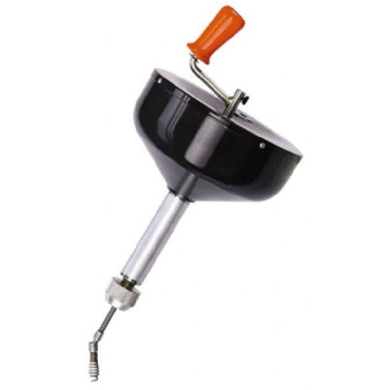 General Pipe Cleaners For 1-1/4 to 2 Inch Pipe, 25 Foot Cable Length, Handheld, Manual and Hand Drain Cleaner Steel Drum D-25-8 – 36893220