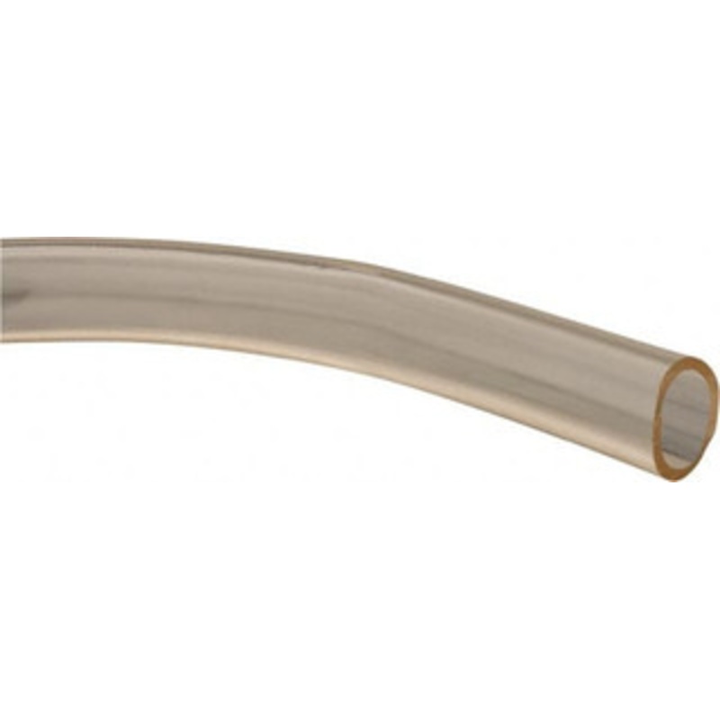 Made in USA 1/2 ID x 5/8 OD, 1/16 Wall Thickness, Cut to Length (100 ft. Standard Length) Ester Urethane Tube Natural, 40 Max psi, 85 Shore A Hardness 39016 – 74205659