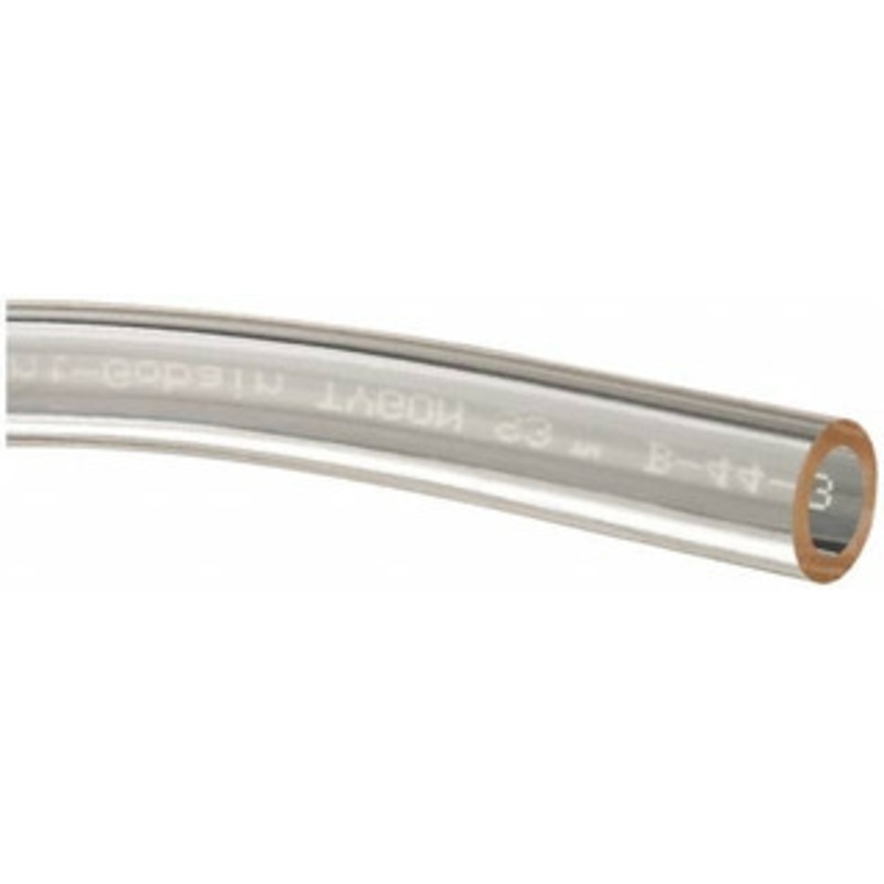 Made in USA 1/4 ID x 3/8 OD, 1/16 Wall Thickness, Cut to Length (50 ft. Standard Length) Plastic Tube Clear, 36 Max psi, 63 Hardness 509524 – 48517148