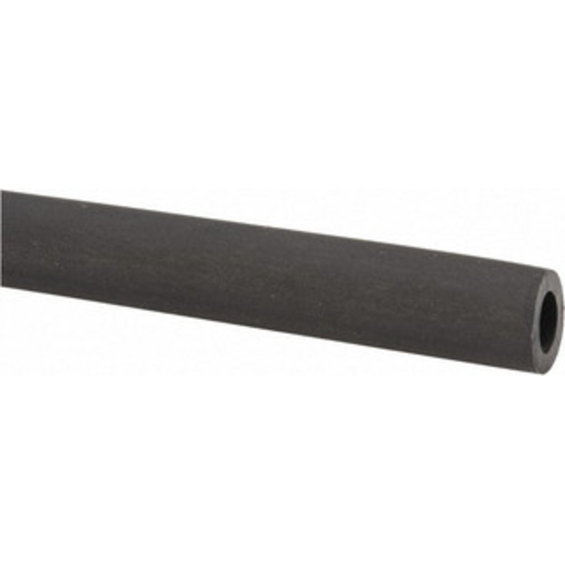 Made in USA 3/16 ID x 5/16 OD, 1/16 Wall Thickness, Cut to Length (50 ft. Standard Length) TPE Tube Black, 64 Shore A Hardness 60004 – 74204371