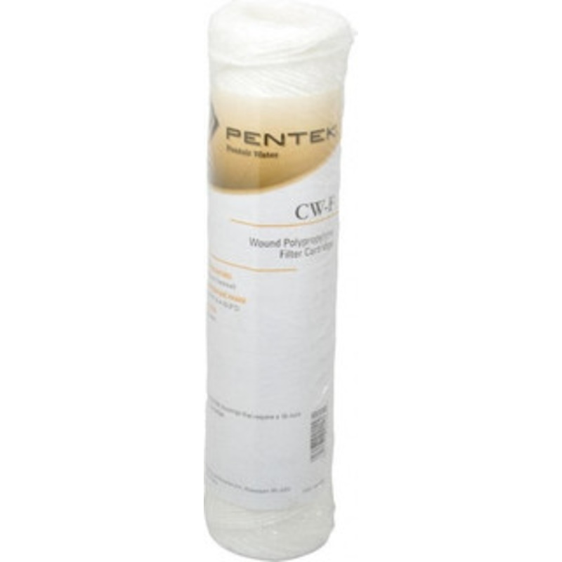 Pentair 2-3/8 OD, 10, Polypropylene String-Wound Cartridge Filter 9-7/8 Long, Reduces Sediments 155186-43 – 37023082
