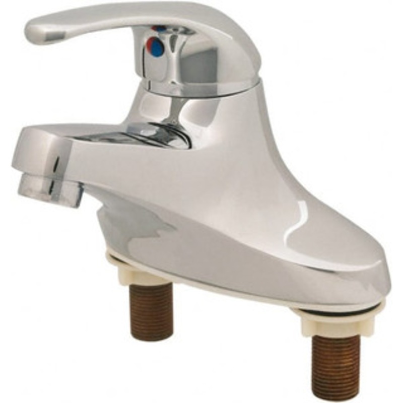 T&S Brass Straight Handle, Deck Mounted Bathroom Faucet One Handle, No Drain, Standard Spout B-2711 – 32072399