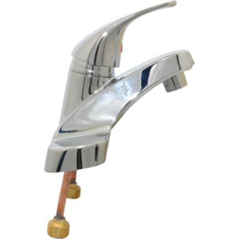 B&K Mueller Lever Handle, Deck Plate Bathroom Faucet One Handle, Pop Up Drain, Standard Spout 222-334 – 65382954