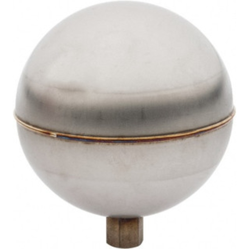 Made in USA 3-1/2 Diam, Spherical, Internal Connection, Metal Float 1/4-20 Thread, Stainless Steel, 700 Max psi, 24 Gauge RS43524IC – 07429640