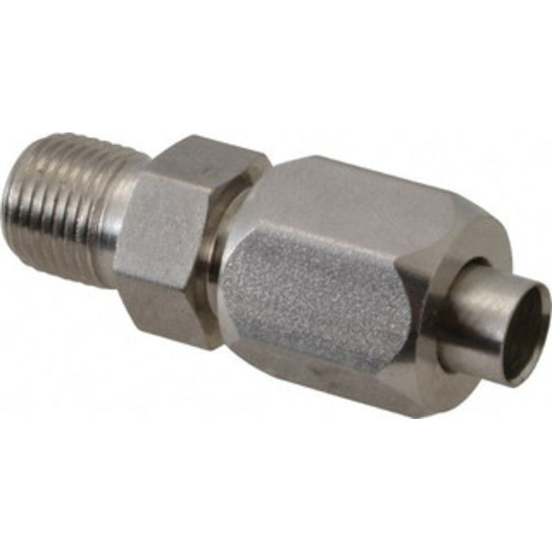 Made in USA 1-1/2 Tube OD x 1-1/4-11-1/2 NPTF 37 316 Stainless Steel Flared Tube Male Connector Flare x MNPTF Ends TX-24-20-C – 33662677