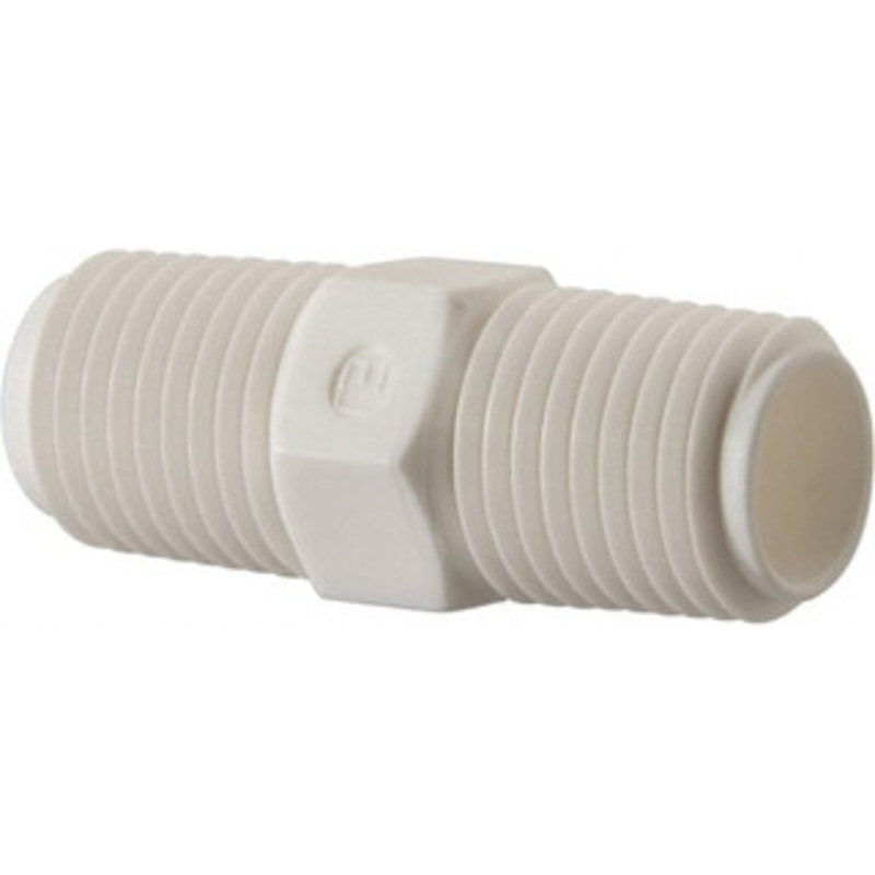 Made in USA 1/4 NPT Polypropylene Threaded Tube Fitting White N4WP – 48726566