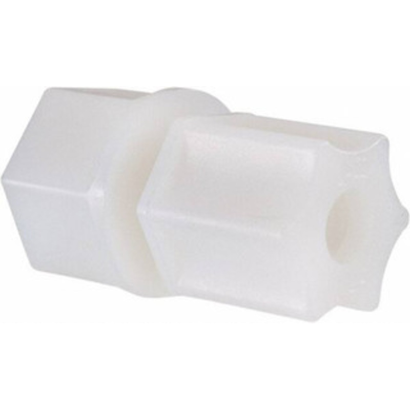 Made in USA 1/4 Tube OD, Nylon Plastic Compression Tube Female Connector 1/8 NPT Pipe, 220F Max, Plastic Grip 0608.031 – 32873168