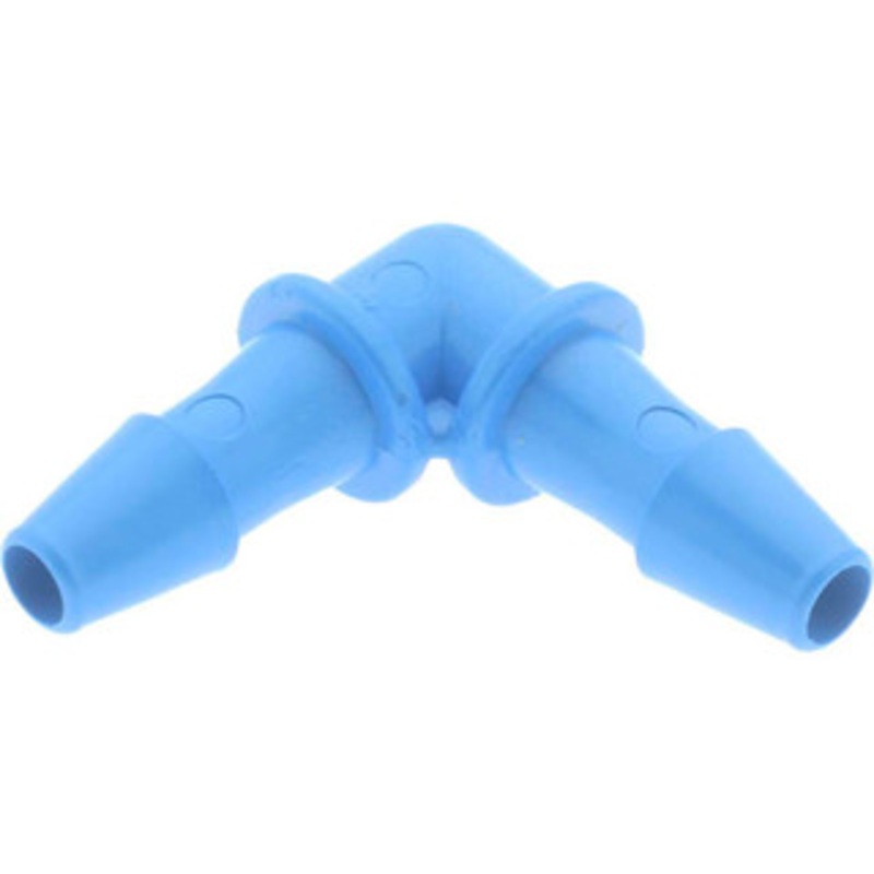 Made in USA 1/8 Barb, HDPE Single Barbed Tube Elbow Male, Blue L0-2-200AGHDPE – 41008731
