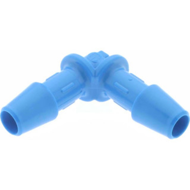 Made in USA 3/16 Barb, HDPE Single Barbed Tube Elbow Male, Blue L0-3AGHDPE – 41008772