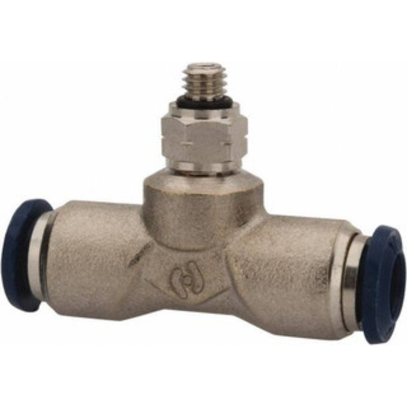 Value Collection 5/32 Outside Diam, 10-32 Universal, Nickel Plated Brass Push-to-Connect Tube Male Swivel Branch Tee 250 Max psi, Tube to Universal Thread Connection, Buna O-Ring 2555753065PRO – 81079709