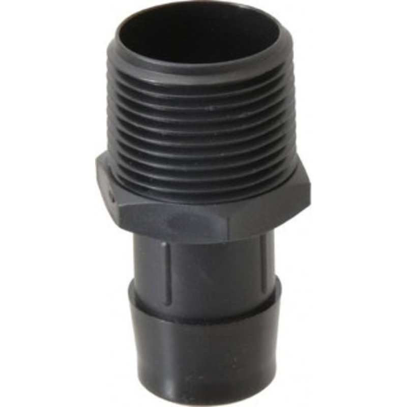 Made in USA 1 Barb, 1 NPT, Nylon Single Barbed Tube Adapter Male, Black A16-16BN – 48712624