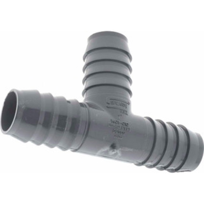 Value Collection 1 Barb, Multiple Barbed Tube Insert Tee PVC, Male 1401-010 – 37003852