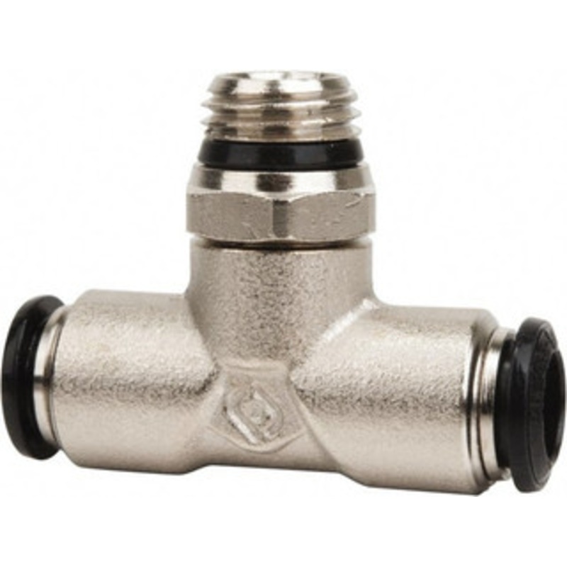 Value Collection 6mm Outside Diam, 1/4 Universal, Nickel Plated Brass Push-to-Connect Tube Male Swivel Branch Tee 250 Max psi, Tube to Universal Thread Connection, Buna O-Ring 2555706765PRO – 61762126