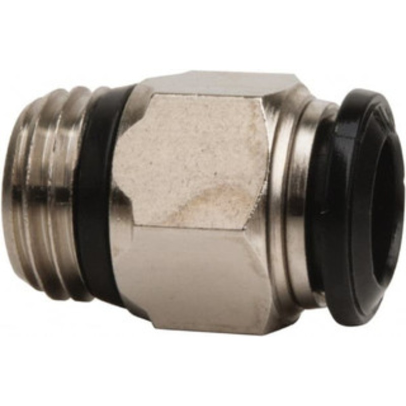 Value Collection 8mm Outside Diam, 1/2 Universal, Nickel Plated Brass Push-to-Connect Tube Male Connector 250 Max psi, Tube to Universal Thread Connection, Buna O-Ring 2555509265PRO – 61761128