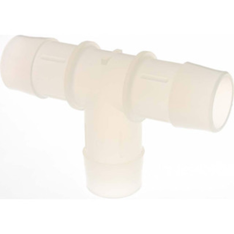 Made in USA 1 Barb, Polypropylene Single Barbed Tube Tee Natural (Color) T0-16PP – 48721286
