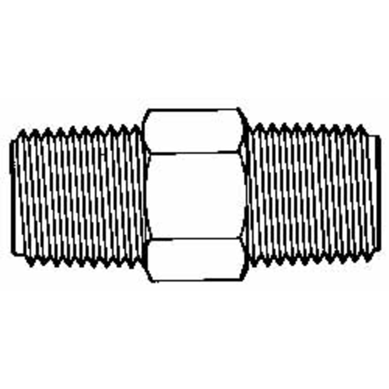 Made in USA 1 NPT Nylon Threaded Tube Fitting Natural N16NN – 48718647