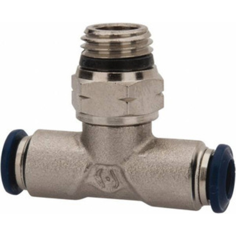 Value Collection 5/32 Outside Diam, 1/8 Universal, Nickel Plated Brass Push-to-Connect Tube Male Swivel Branch Tee 250 Max psi, Tube to Universal Thread Connection, Buna O-Ring 2555753865PRO – 81079691
