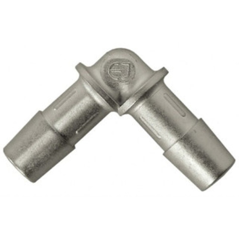 Made in USA 0.298 x 0.225 Tube ID, Metal Barbed Reduction Tube Elbow Stainless Steel RL6-5SS – 41008103