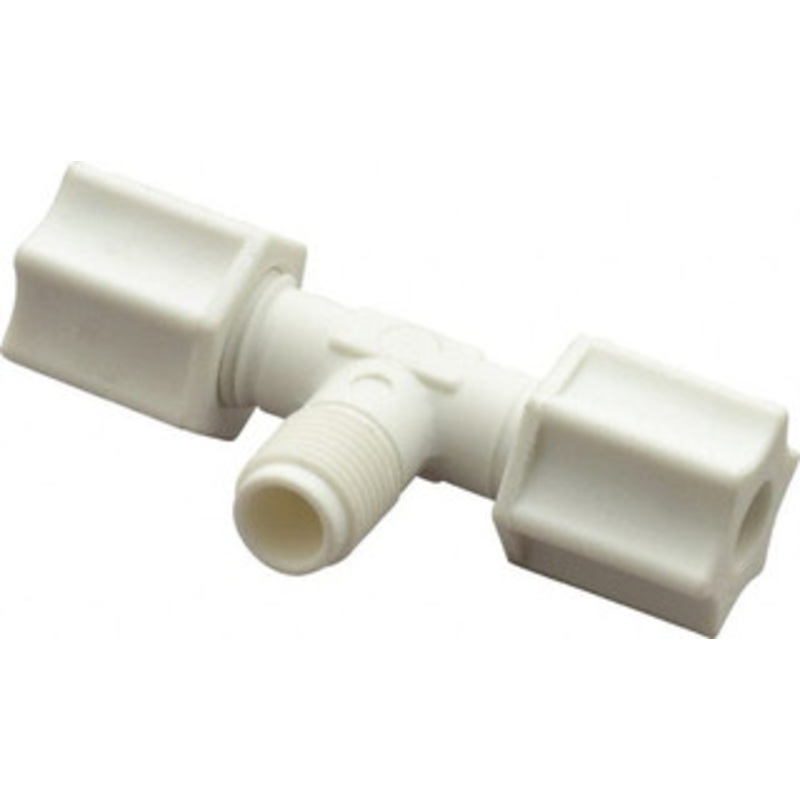 Made in USA 1/4 Tube OD, Polypropylene Plastic Compression Tube Male Branch Tee 1/8 NPT Pipe, 215F Max, Plastic Grip 0620.031 – 32875148