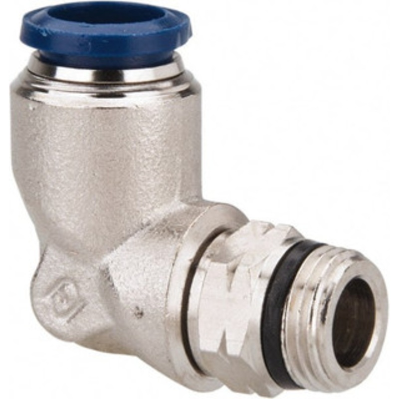Value Collection 1/2 Outside Diam, 3/8 Universal, Nickel Plated Brass Push-to-Connect Tube Male Swivel Elbow 250 Max psi, Tube to Universal Thread Connection, Buna O-Ring 2555612363PRO – 89911457