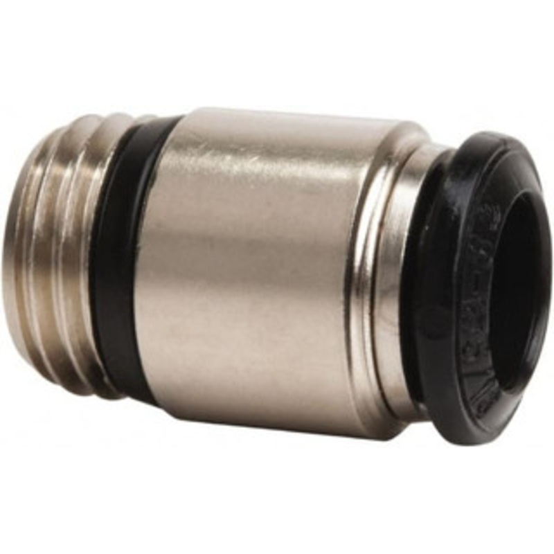 Value Collection 6mm Outside Diam, 1/4 Universal, Nickel Plated Brass Push-to-Connect Tube Male Connector with Internal Hex 250 Max psi, Tube to Universal Thread Connection, Buna O-Ring 2557006765PRO – 61761052