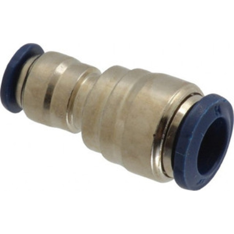 Value Collection 3/8 x 1/4 Outside Diam, Nickel Plated Brass Push-to-Connect Tube Union 250 Max psi, Tube to Tube Connection, Buna O-Ring 2555838165PRO – 89911564