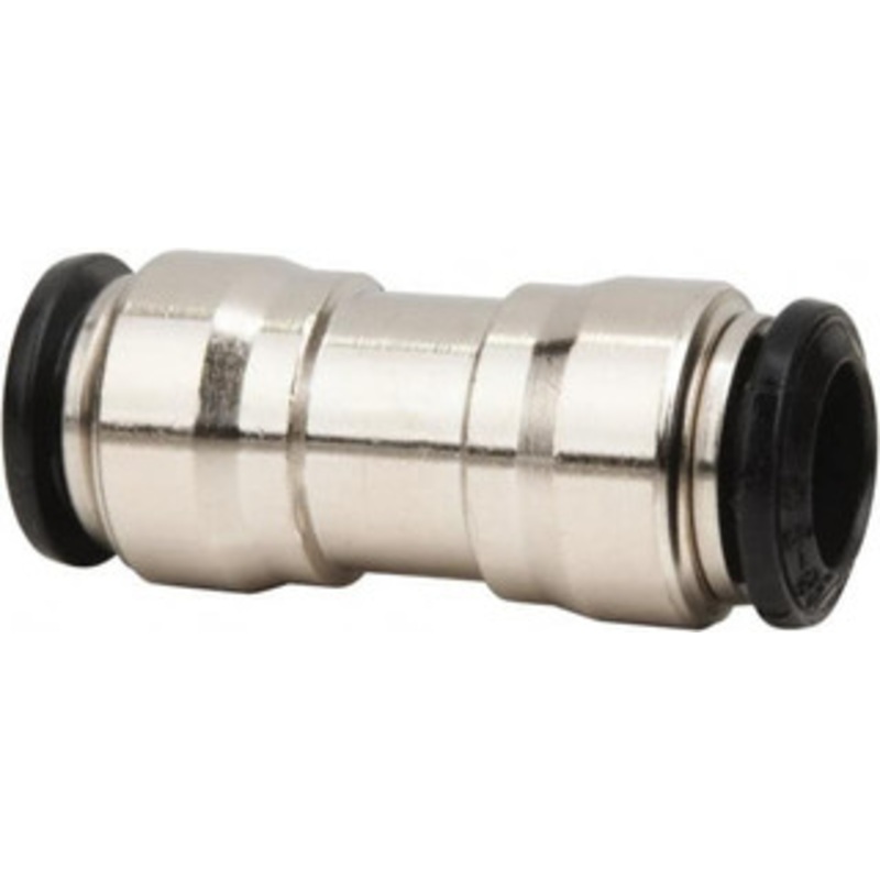 Value Collection 8mm Outside Diam, Nickel Plated Brass Push-to-Connect Tube Union 250 Max psi, Tube to Tube Connection, Buna O-Ring 2555808865PRO – 61761805