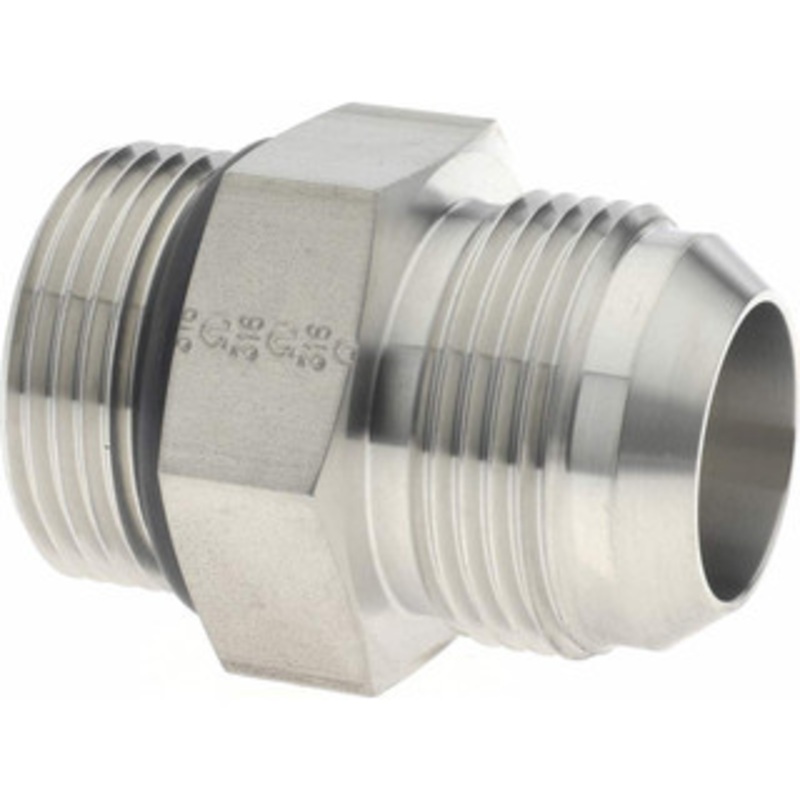 Made in USA 1 Tube OD x 1-5/16-12 UNF 37 316 Stainless Steel Flared Tube Straight Thread Connector Flared to Male SAE O-Ring Ends TX-16-GC – 33662362