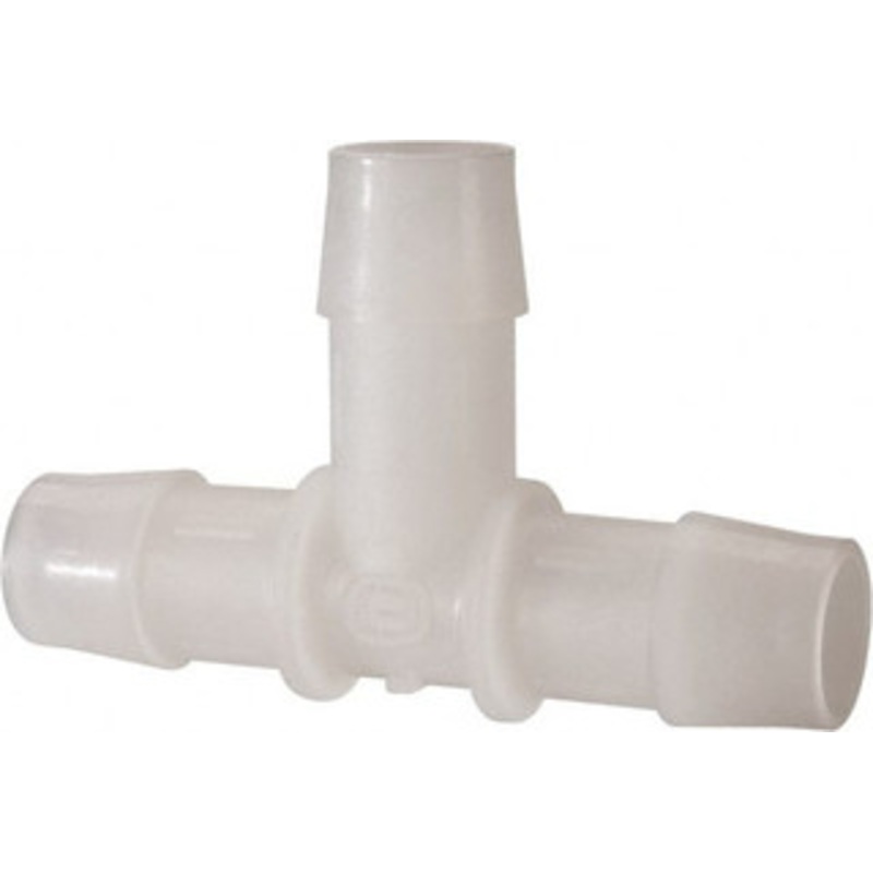 Made in USA 5/8 Barb, Kynar Single Barbed Tube Tee Natural (Color) T0-10NK – 48729248