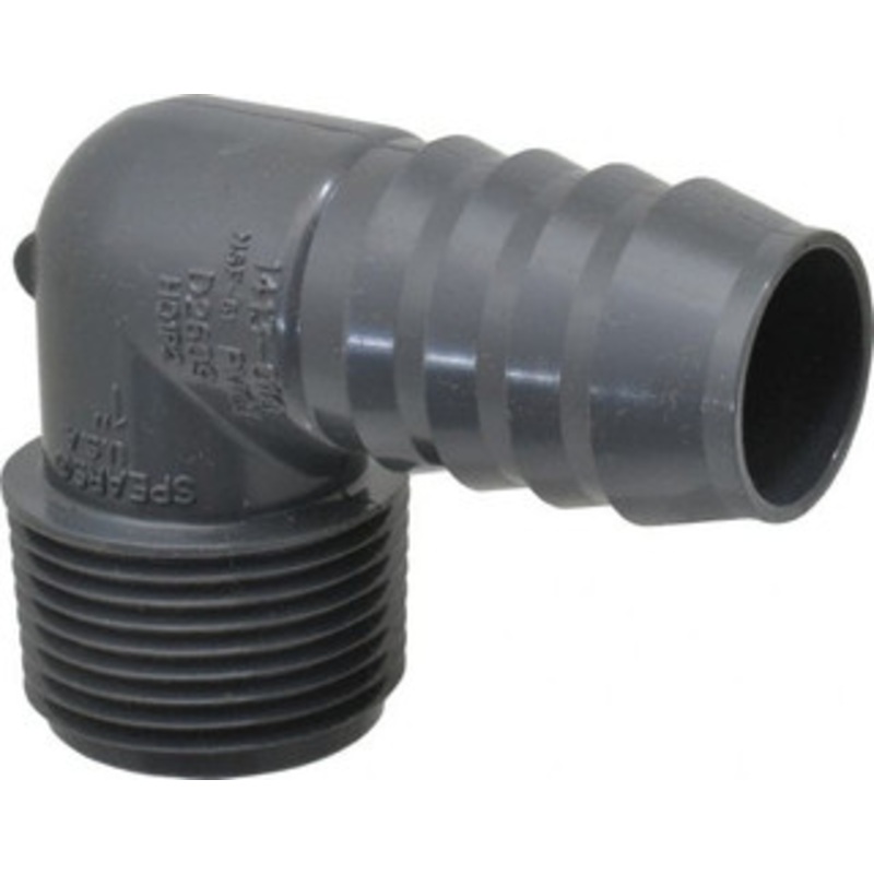 Value Collection 1 Barb, 1 MIPT, Multiple Barbed Tube Elbow PVC, Male 1413-010 – 64128507