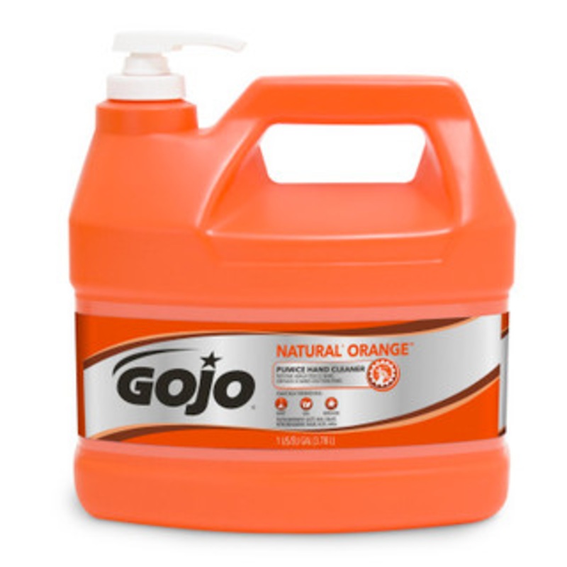 GOJO NATURAL* ORANGE Pumice Hand Cleaner 1 Gallon – 96-652-3