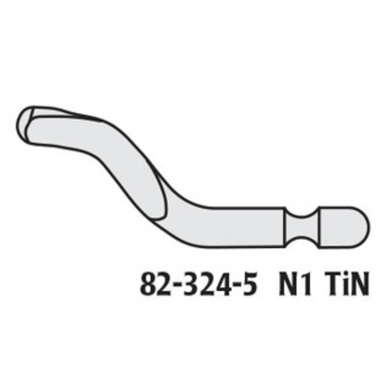 NOGA PVD Coated N1 Blade BN1029 for High Wear Materials – 82-324-5